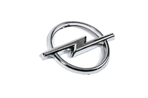 Opel Astra G Classic 1998–2012 Emblem (premer kroga 67 mm, strela 90 mm) fotografija 3