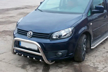 Volkswagen Caddy 2015–2020 Kenguru zaščitni lok WT003-4 (nerjavno jeklo) fotografija 2