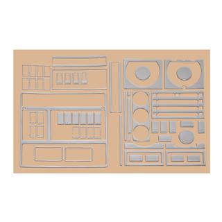 Obloge armaturne plošče 1995-1999 (imitacija aluminija) MAN F2000 1994–2001 fotografija 2