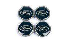 Ford Sredinske kapice za platišča 61/56 mm modre (4 kosi) fotografija 2