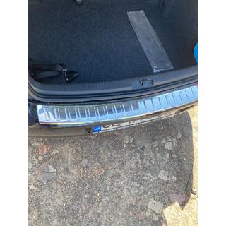 Zaščitna letvica za zadnji odbijač Carmos (HB, nerjavno jeklo) Volkswagen Golf 6 2008–2014 fotografija 3