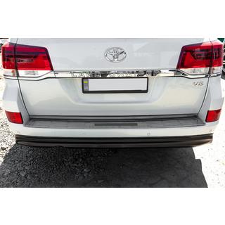 Zaščitna letev zadnjega odbijača 2016-2021 (nerjaveče jeklo) Toyota Land Cruiser 200 2007–2021 fotografija 3