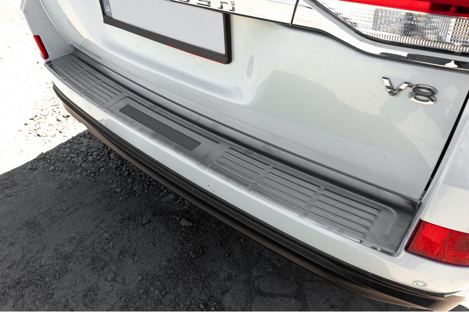 Toyota Land Cruiser 200 2007–2021 Zaščitna letev zadnjega odbijača 2016-2021 (nerjaveče jeklo) Image