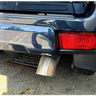 Nastavek za izpuh (nerjavno jeklo) Toyota Land Cruiser Prado 150 2009–2023 fotografija 2