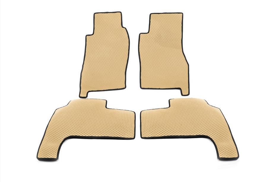 Nissan Patrol Y61 1997–2011 EVA preproge za notranjost (bež) 2 kosa (spredaj) Image
