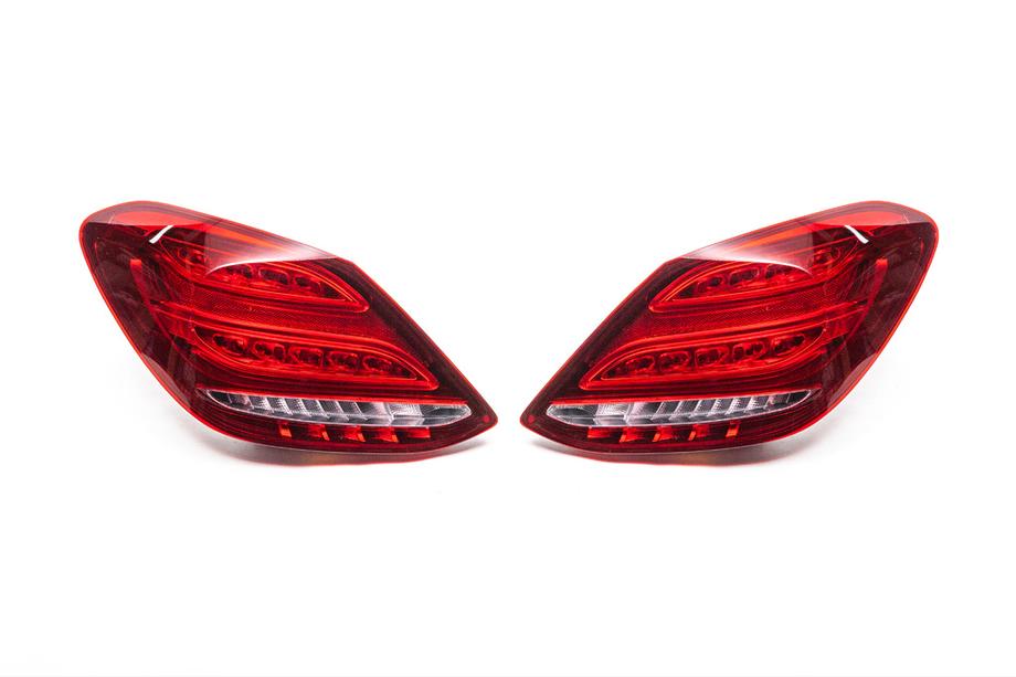 Mercedes C-class W205 2014–2021 Zadnje luči 2014-2018 (2 kos) Fotografija 1