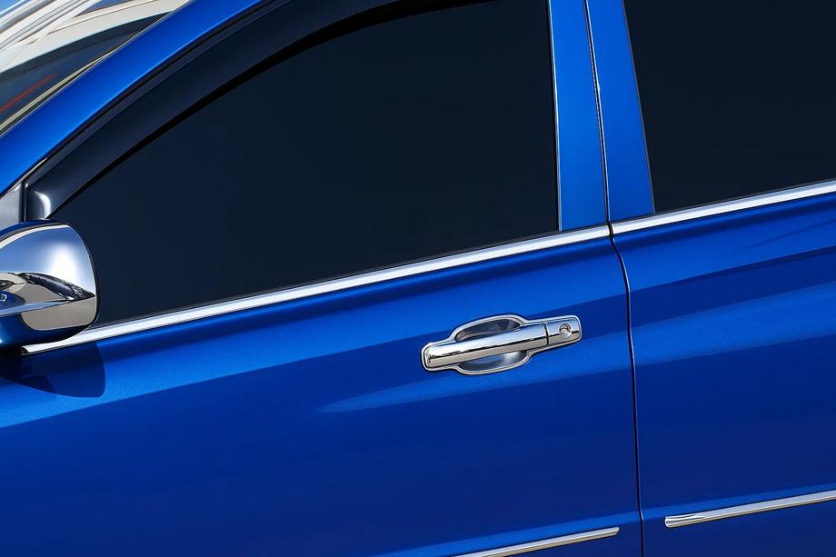 SsangYong Action 2005–2018 Letve za stranska okna PickUp (4 kosi, inox) Image
