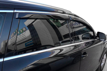 Skoda Superb 2009–2015 Deflektorji oken s kromirano letvico SW (4 kosi, HIC) fotografija 5