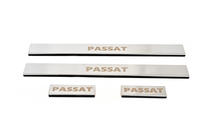 Volkswagen Passat B5 1997–2005 Vstopne letve pragov Carmos (4 kosi, nerjaveče jeklo) fotografija 5