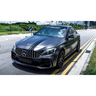 Komplet bodykita s polnim zadnjim odbijačem (dizajn Black Mamba C63GT)
