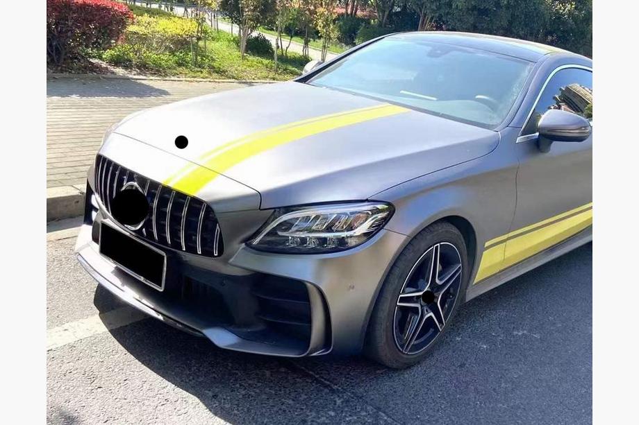 Mercedes C-class W205 2014–2021 Komplet bodykita s polnim zadnjim odbijačem (dizajn Black Mamba C63GT) Fotografija 7