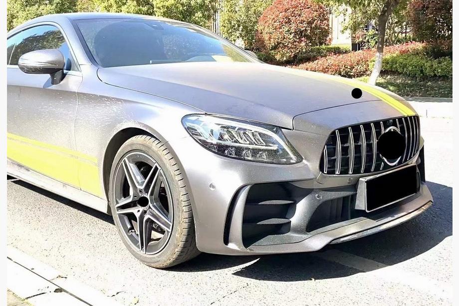 Mercedes C-class W205 2014–2021 Komplet bodykita s polnim zadnjim odbijačem (dizajn Black Mamba C63GT) Fotografija 8