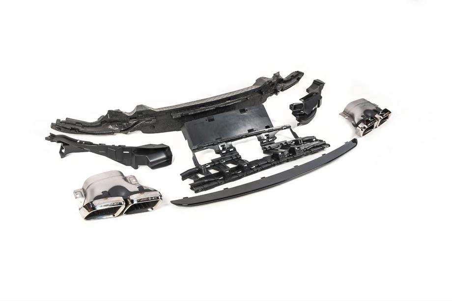 Mercedes C-class W205 2014–2021 Komplet bodykita s polnim zadnjim odbijačem (dizajn Black Mamba C63GT) Fotografija 16