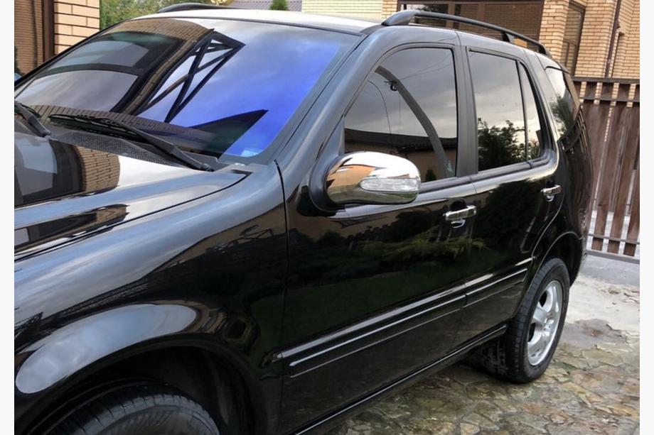 Mercedes ML W163 1997–2005 Kromirani pokrovi ogledal (2 kosa, nerjavno jeklo) Image
