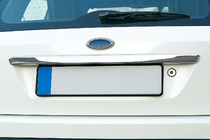 Ford Fiesta 2002–2008 Okrasna letev nad registrsko tablico (nerjaveče jeklo) Carmos - turško nerjaveče jeklo fotografija 4