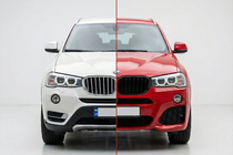 BMW X3 F25 2011–2018 M-Tech karoserijski komplet z izpušnim sistemom (za 2014-2018) fotografija 1