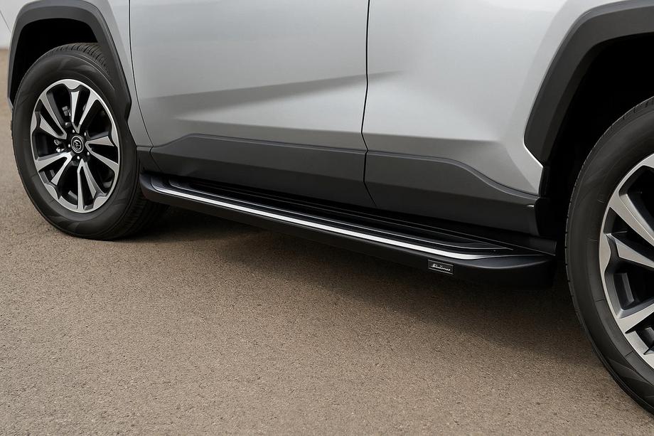 Toyota Rav 4 2019–2025 OEM V2B bočne stopnice (2 kos, aluminij) Image