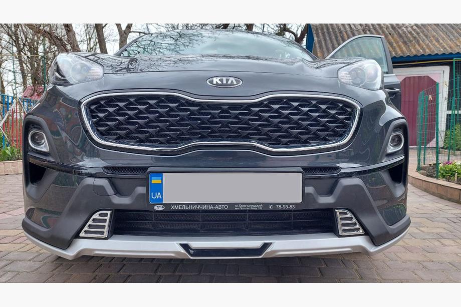 Kia Sportage 2015–2021 Sprednji in zadnji lip spojler 2019+ V1 (plastika) Image