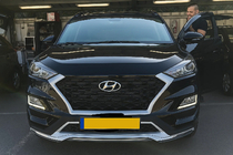 Hyundai Tucson TL 2016–2021 Sprednji in zadnji lip spojler 2019+ (2 kos) fotografija 4