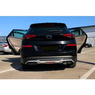 Sprednji in zadnji lip spojler 2019+ (2 kos) Hyundai Tucson TL 2016–2021 fotografija 2
