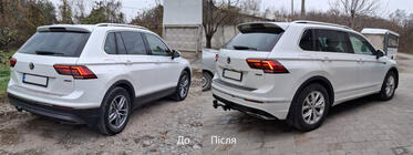 Volkswagen Tiguan 2016–2023 Komplet karoserijskih dodatkov R-Line (2016-2020) fotografija 3