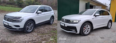 Volkswagen Tiguan 2016–2023 Komplet karoserijskih dodatkov R-Line (2016-2020) fotografija 2