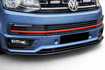 Volkswagen T6 2015–2024 Sprednji lip spojler za odbijač za SportLine 2015-2018 (ABS) fotografija 1