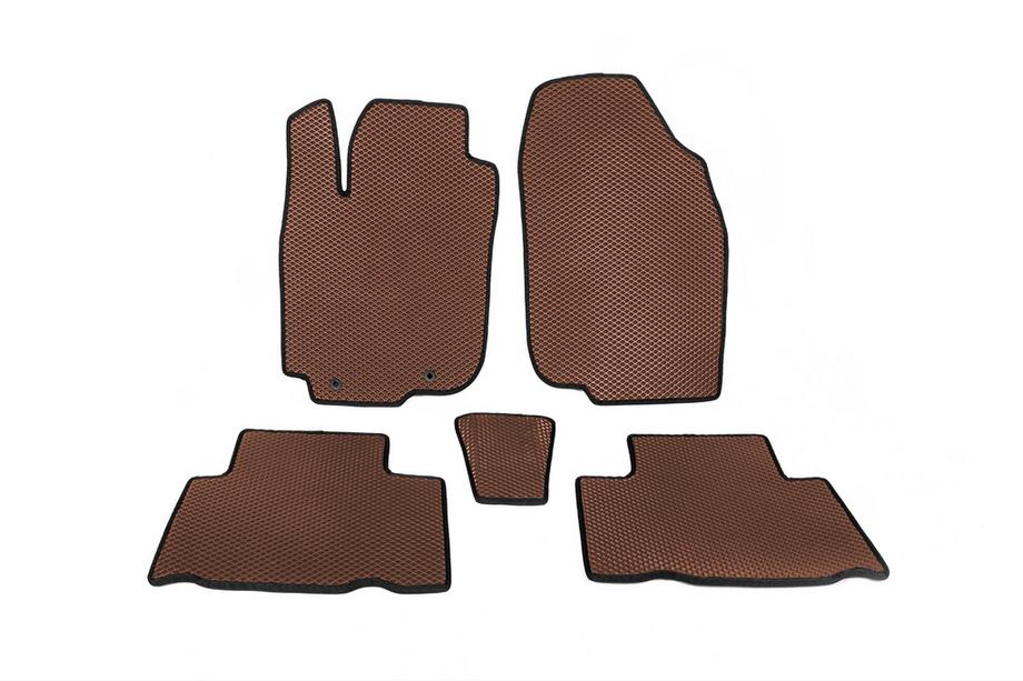 Toyota Rav 4 2006–2013 EVA avtomobilske preproge (opečnati vzorec) Image