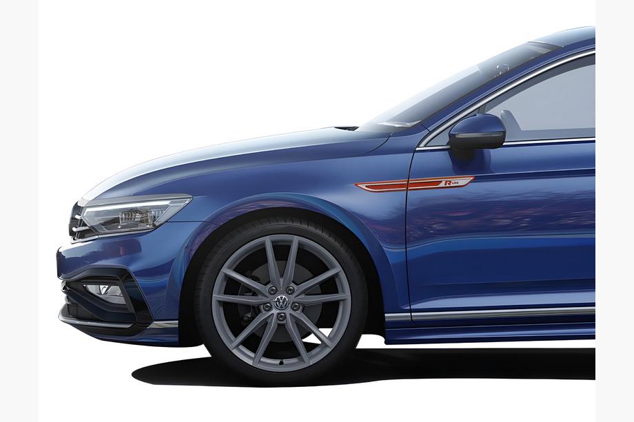 Volkswagen Passat B8 2015–2023 Emblem R-Line (različne izvedbe) črna Image