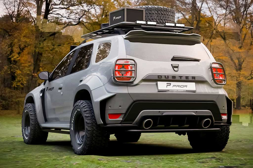 Duster nameravajo opremiti z agresivnim bodykitom in 400-konjski motor