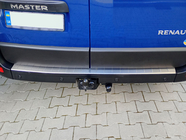 Renault Master 2011–2023 Nerjaveča zaščitna letev za zadnji odbijač fotografija 9