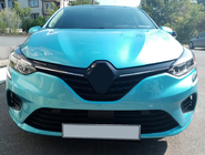 Renault Clio V 2019– Kromirani okrasni letvi za masko (2 kos) fotografija 1