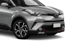 Toyota C-HR 2016–2023 Okrasni pokrovi za meglenke (2 kosa, nerjaveče jeklo) fotografija 1