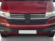 Volkswagen T6 2015–2024 Kromirane letve za masko 2019+ (4 kos, nerjaveče jeklo) fotografija 1