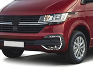 Volkswagen T6 2015–2024 Kromirani okvirji meglenk 2019+ (4 kos, nerjavno jeklo) fotografija 1
