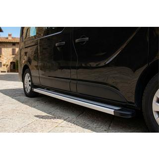 Bocni pragovi Maya V4 (2 kos, aluminij) Opel Vivaro 2015–2019 fotografija 1