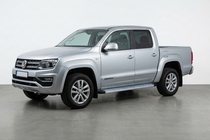 Volkswagen Amarok 2010–2022 Stranske stopnice Maya Blue-Grey (2 kosa, aluminij) fotografija 1