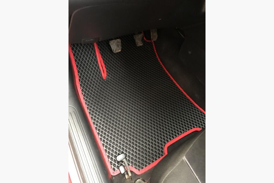 Chevrolet Aveo T250 2005–2011 EVA avtomobilske preproge (črne) Fotografija 3