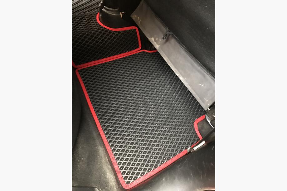 Chevrolet Aveo T250 2005–2011 EVA avtomobilske preproge (črne) Fotografija 6
