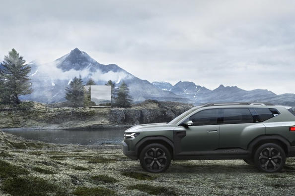 Dacia pripravlja velik sedemsedežni crossover