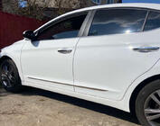 Hyundai Elantra (AD) 2015–2020 Letvice za vrata (4 kosi, nerjaveče jeklo) fotografija 3