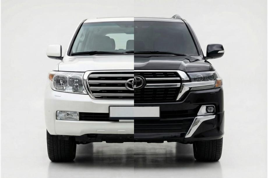 Toyota Land Cruiser 200 2007–2021 Facelift predelovalni komplet iz LC200 2008-2015 na 2021 Executive Fotografija 1