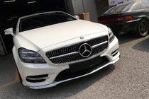 Mercedes CLS C218 2011–2018 Sprednja maska 2011-2014 (Diamond Silver) fotografija 4