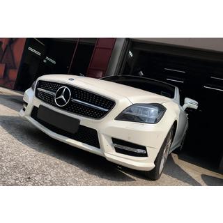 Sprednja maska 2011-2014 (Diamond Silver) Mercedes CLS C218 2011–2018 fotografija 3
