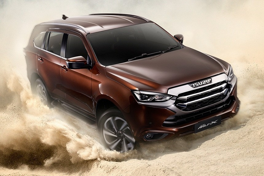 Isuzu MU-X nove generacije: terenski SUV s šasijo