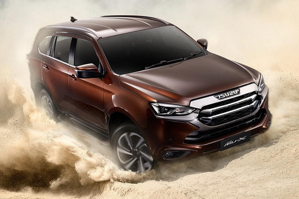 Isuzu MU-X nove generacije: terenski SUV s šasijo