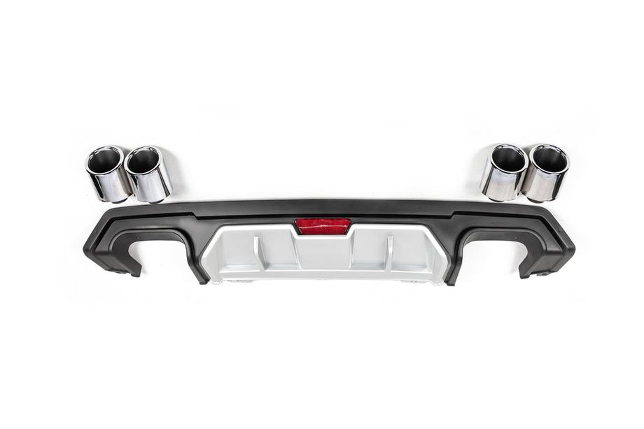 Honda Civic Limuzina X 2016–2021 Difuzor zadnjega odbijača (Niken, za lakiranje) Image