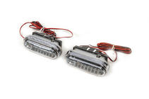Modre LED DRL meglenke fotografija 2