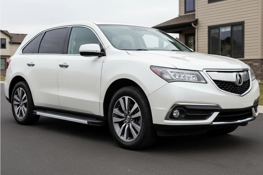 Acura MDX 2013–2020 Stranske stopnice Maya V1 (2 kosa, aluminij) Image