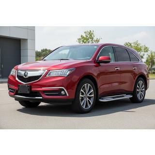 Stranske stopnice Tayga V2 (2 kos, aluminij) Acura MDX 2013–2020 fotografija 1